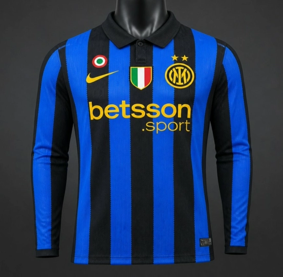 Player Version 26/27 Inter Milan Home Long Sleeve Jersey