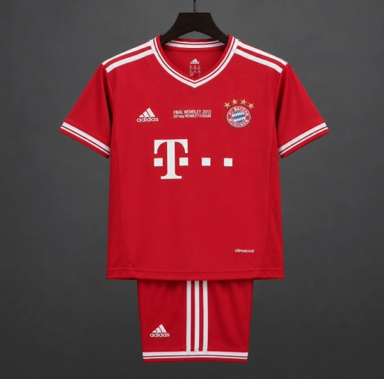 Retro Kids 13/14 Bayern Munich Home Jersey