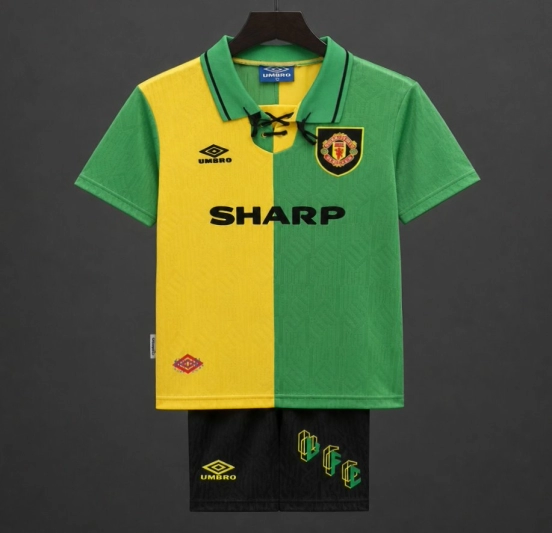 Retro Kids 92/94 Manchester United Away Jersey
