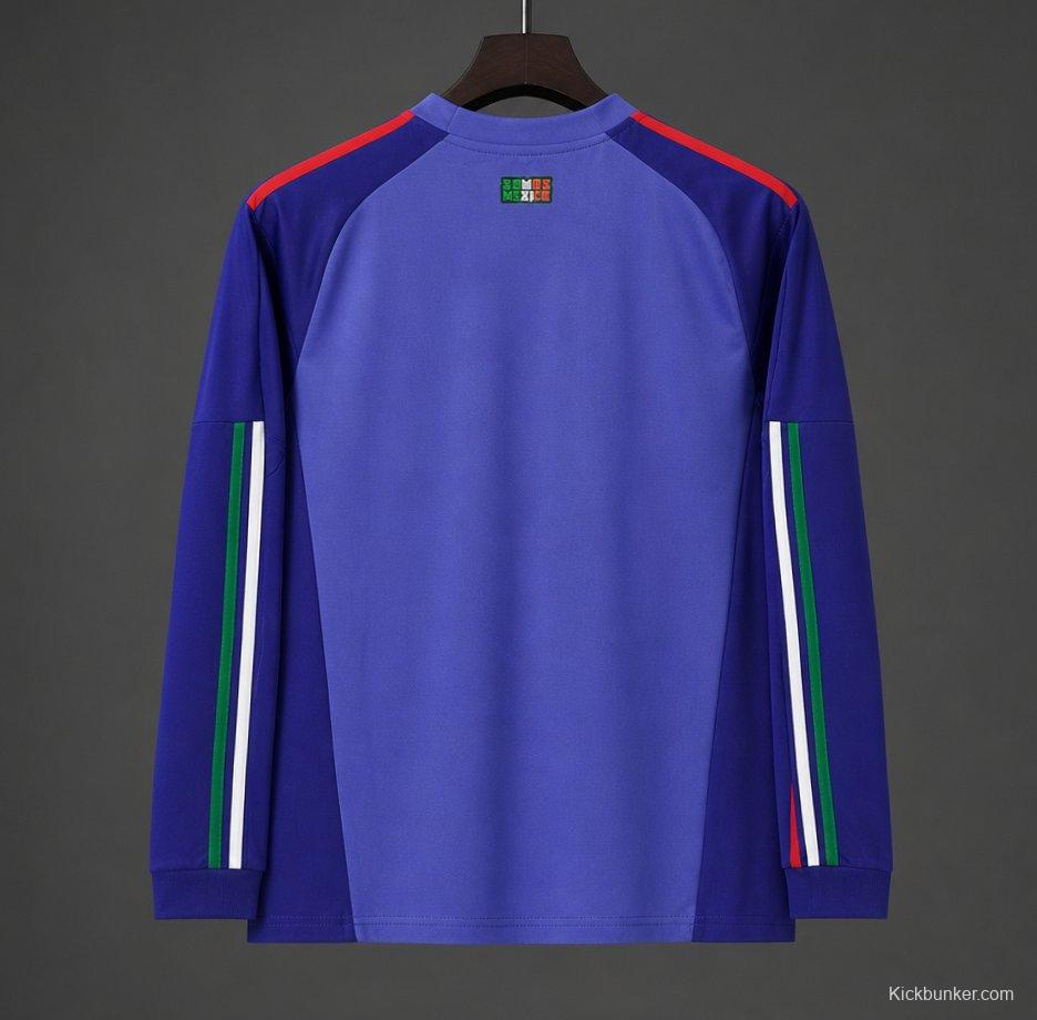 2026 Meixco ’Away Goalkeeper Purple Long Sleeve Jersey