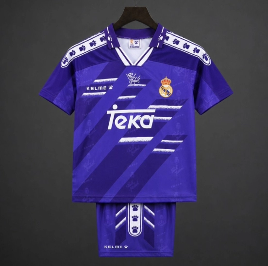 Retro Kids 94/96 Real Madrid Away Jersey