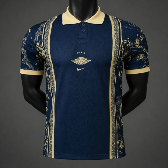 Player Version 26/27 PSG/Paris Saint Germain Air Dior POLO Navy Jersey