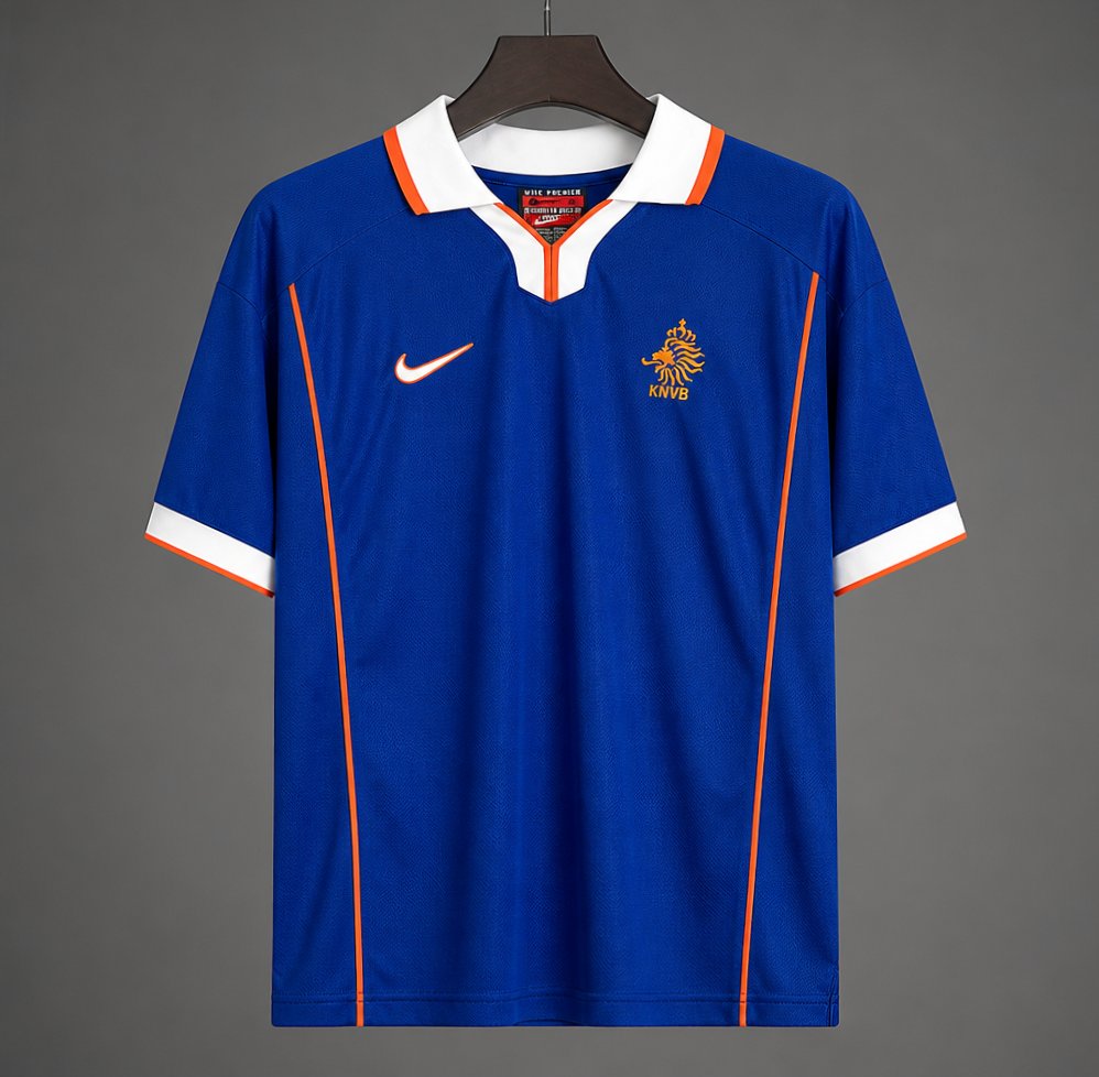 Retro 1998 Netherlands Away Jersey