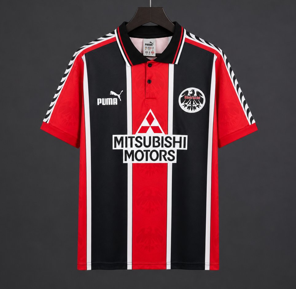 Retro 95/96 Eintracht Frankfurt Home Jersey
