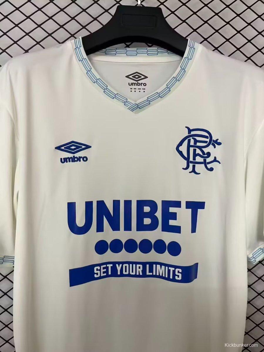 26/27 Glasgow Rangers Away White Jersey