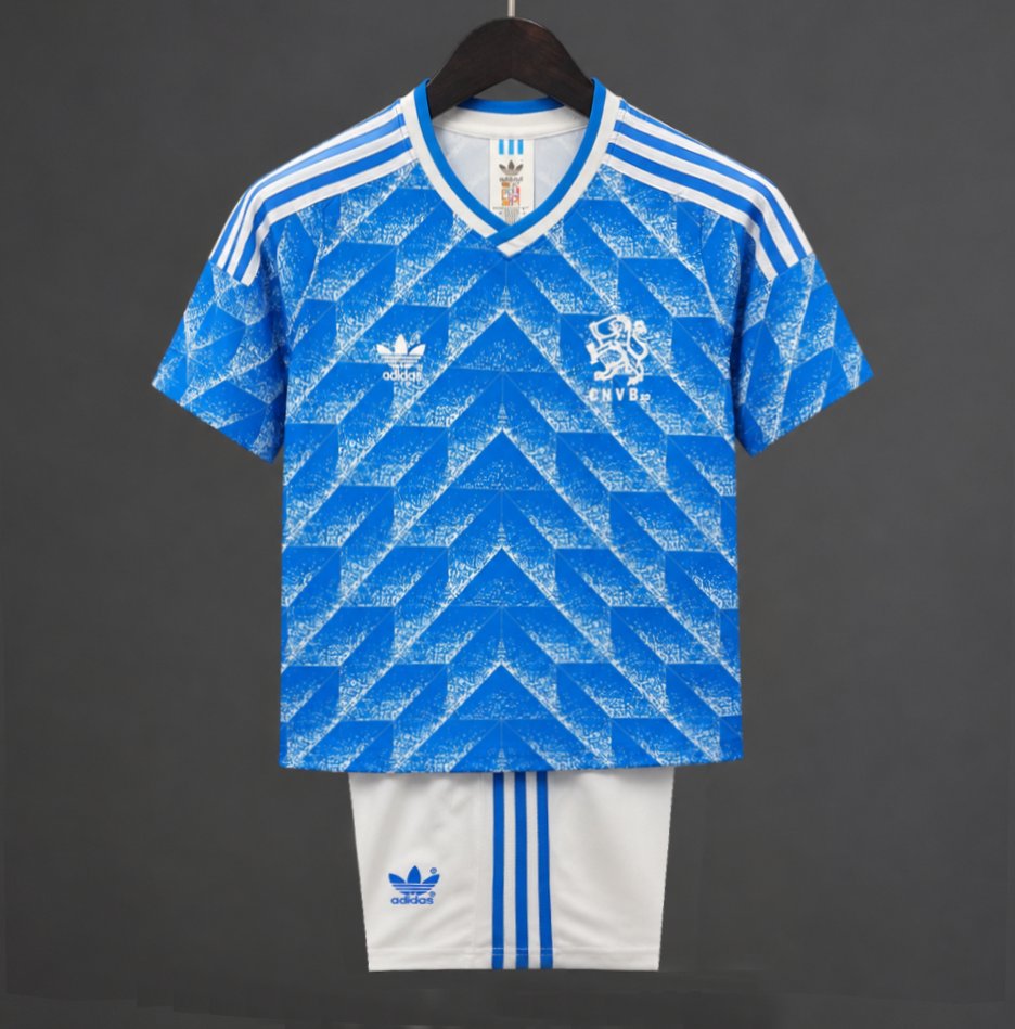 Retro Kids 1988 Netherlands Away Jersey
