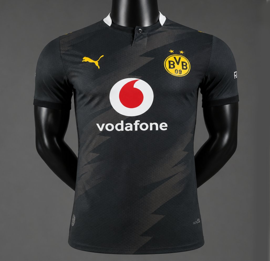 Player Version 26/27 Borussia Dortmund Away Black Jersey