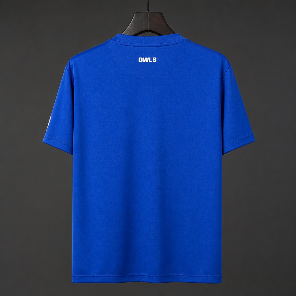 26/27 Sheffield Wednesday Blue with Abstract Pattern Home Jersey