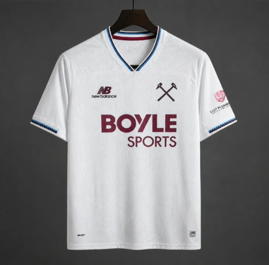 26/27 West Ham United Away White Jersey