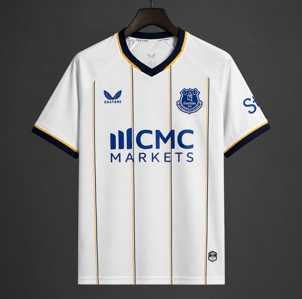 26/27 Everton Away White Jersey