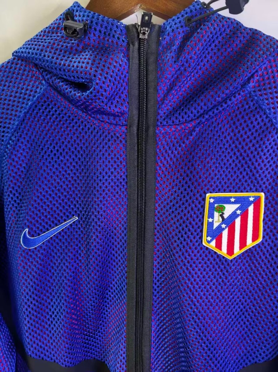 2026 USA Lightweight Breathable Mesh Windbreaker Blue Jacket