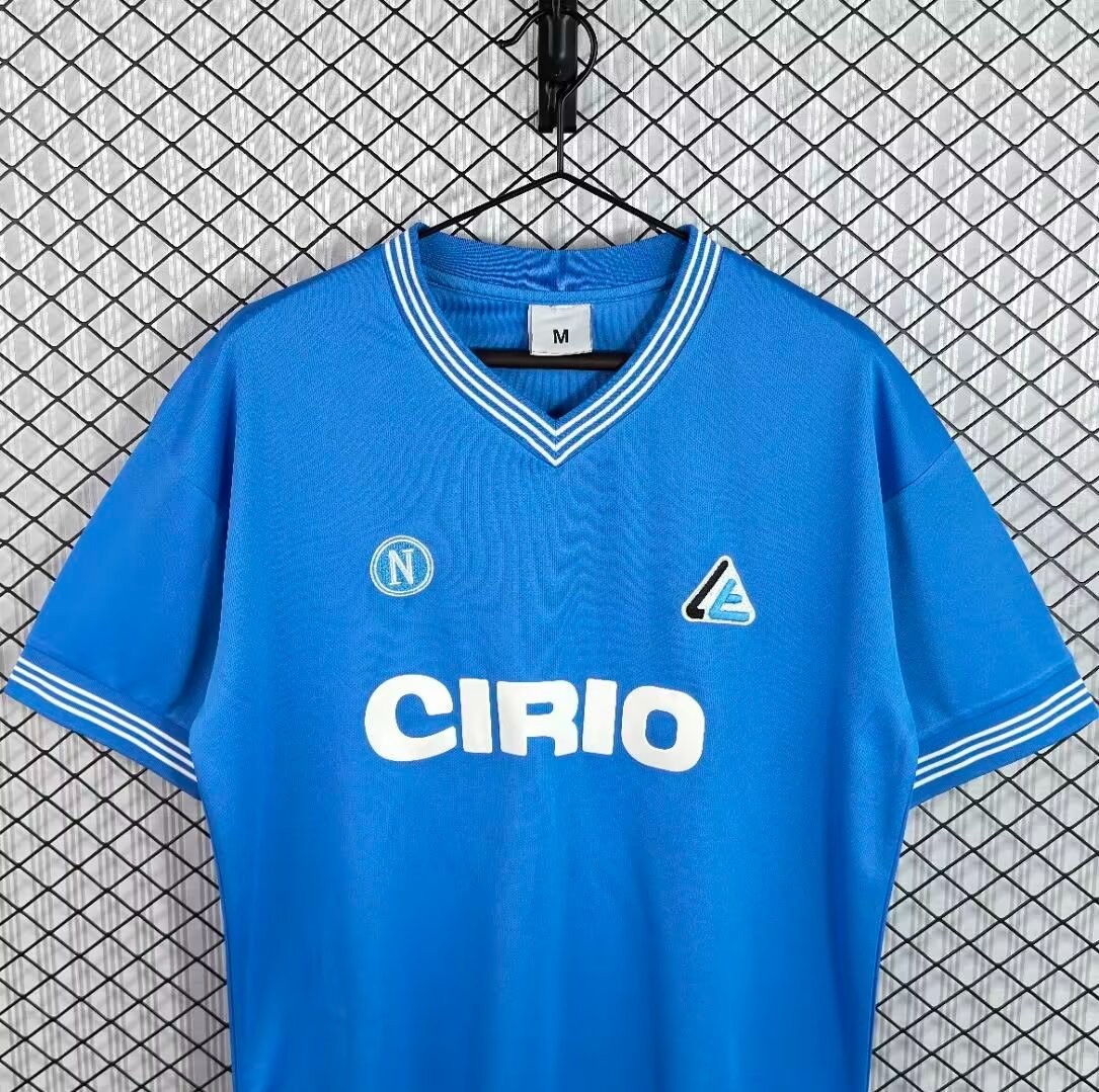 Retro 84/85 SSC Napoli Home Jersey