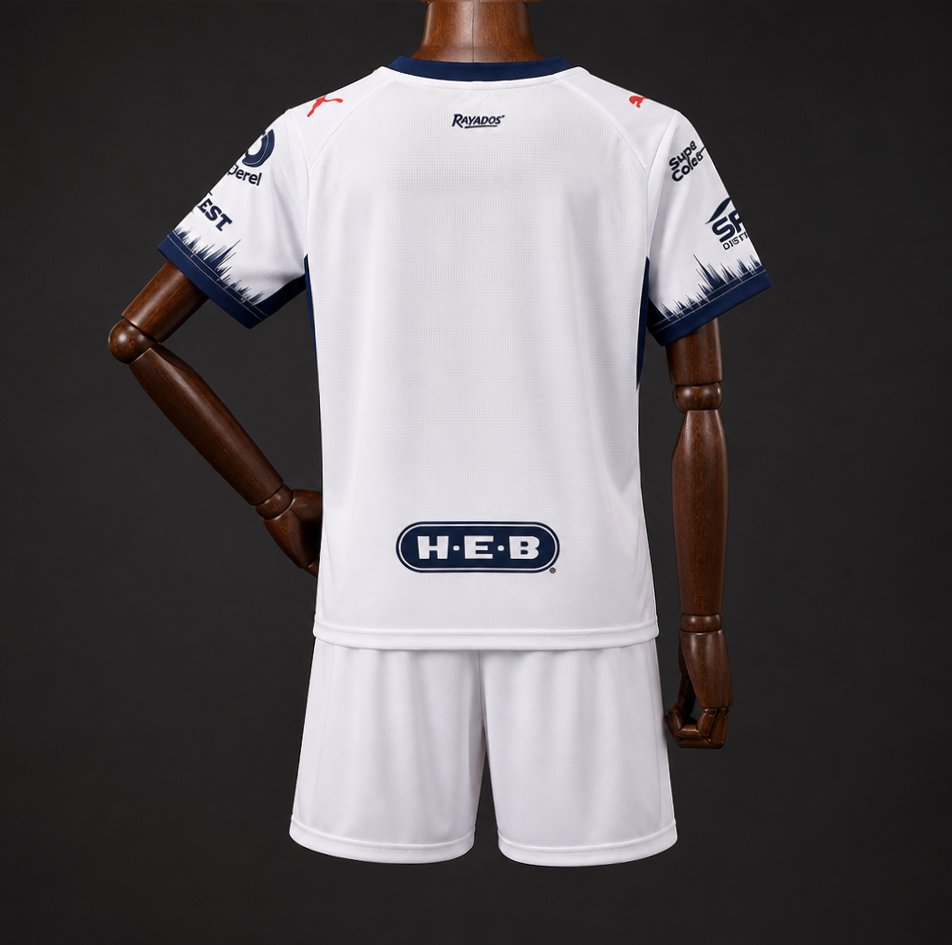 26/27 Kids Monterrey Away Kits  Jersey