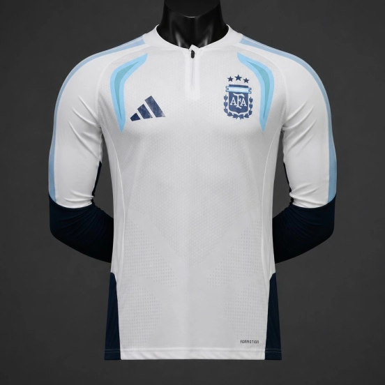 Player Version 2026 Argentina Home White Jersey