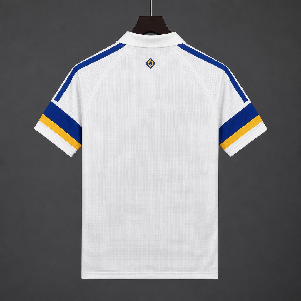 26/27 Cruzeiro Esporte Clube White with Blue  Sleeve Away Jersey