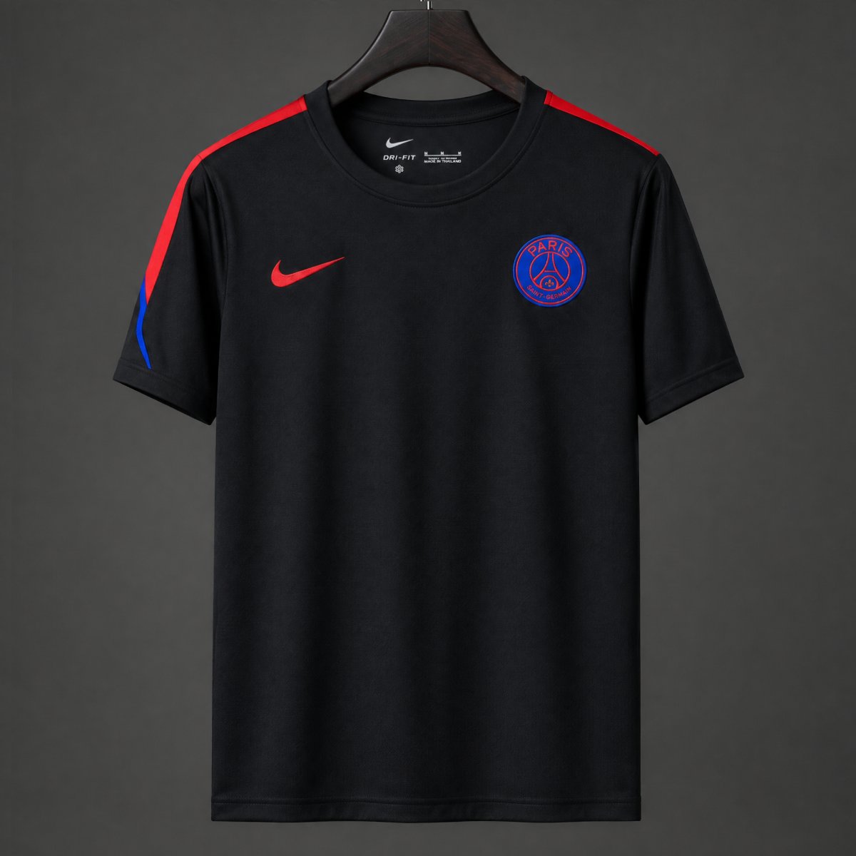 23/24 Paris Saint-Germain Black & Red Training Jersey