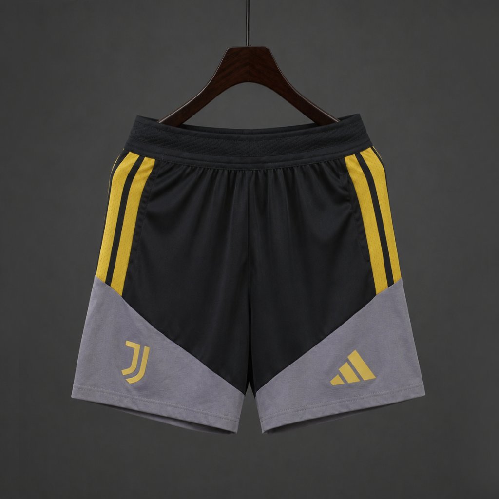 Player Version 26/27 Juventus Black Shorts with Pockets