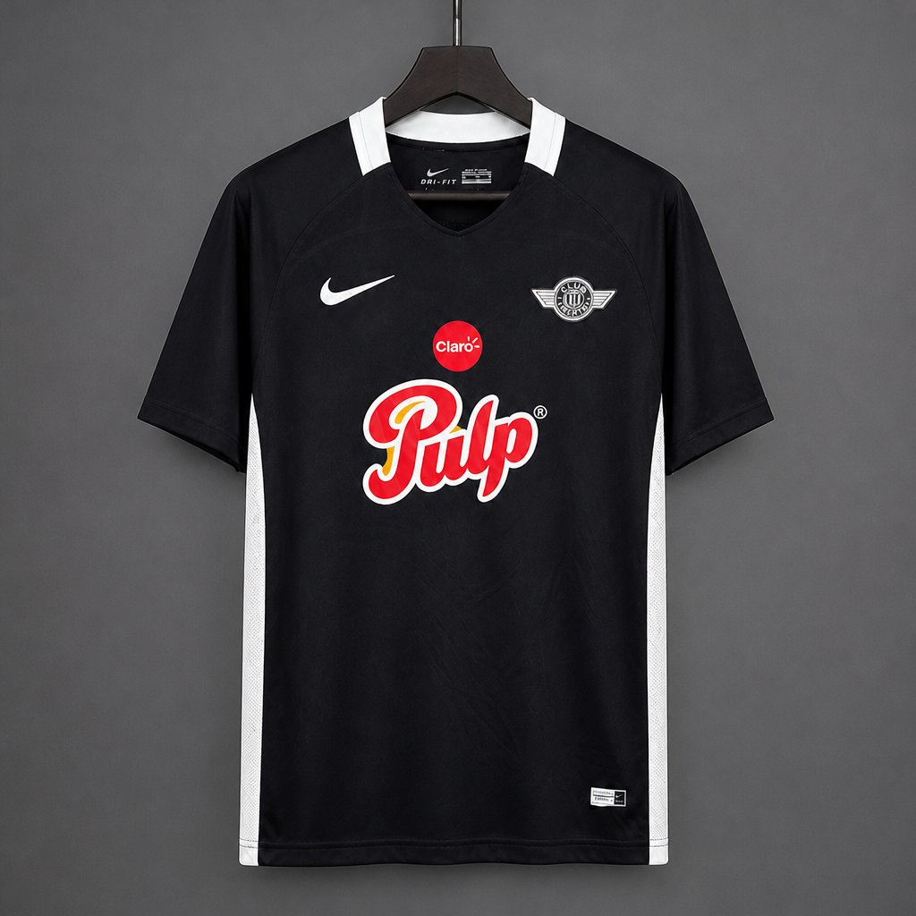 Retro 2017 Club Libertad Black White Jersey